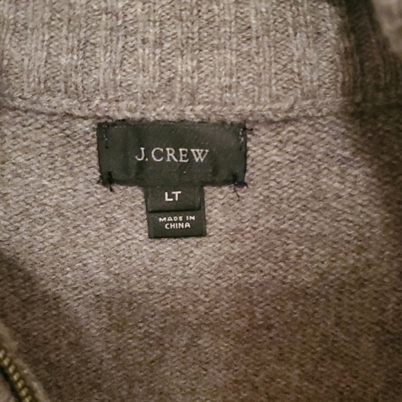 EUC Men's J. Crew half zip pullover - Picture 4 of 4